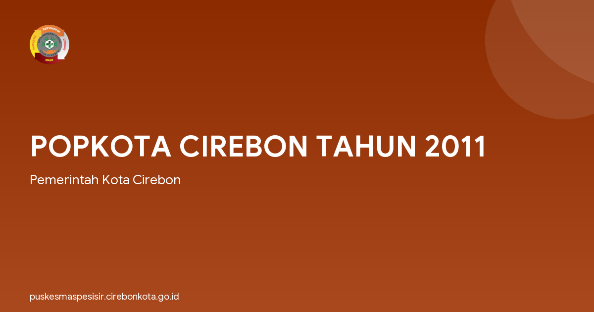 POPKOTA CIREBON TAHUN 2011